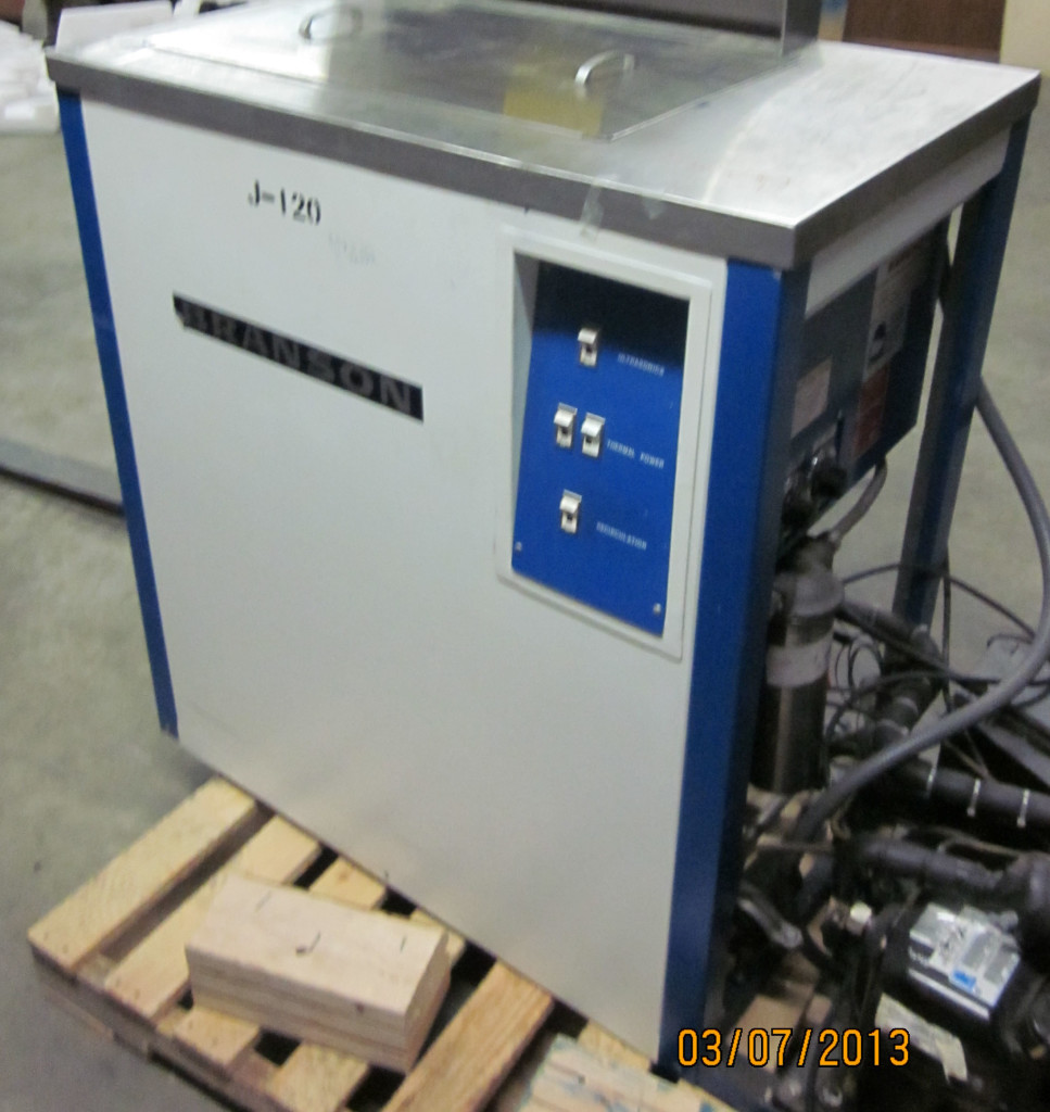 Branson Model #WSD1012R Ultrasonic Vapor Degreaser