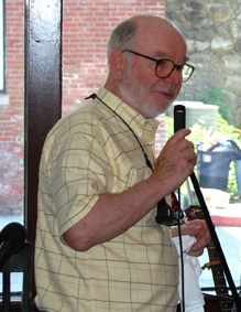 Rod Murphy with mike small